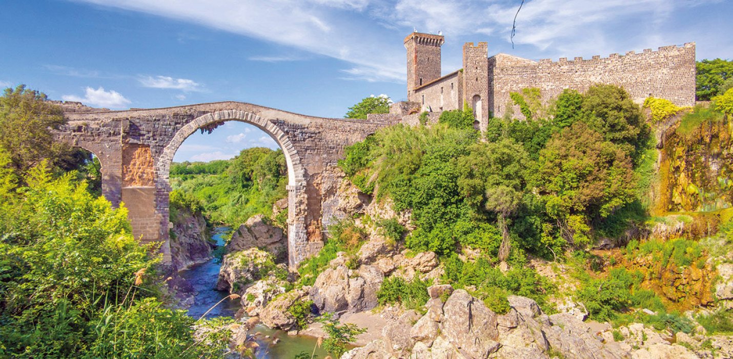 PARCO DI VULCI, TUSCANIA, VITERBO, RONCIGLIONE E LAGO DI VICO