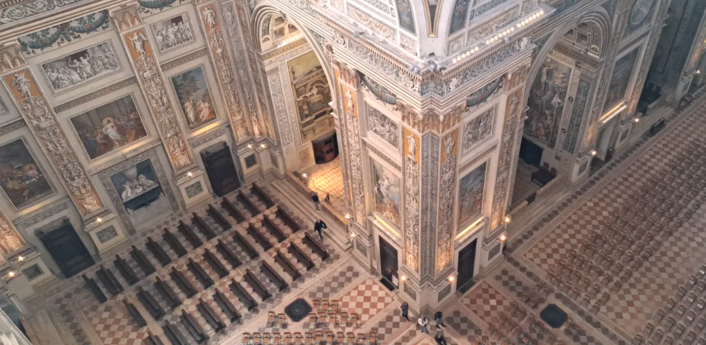MANTOVA, PALAZZO TE E LA CUPOLA DI SANT'ANDREA