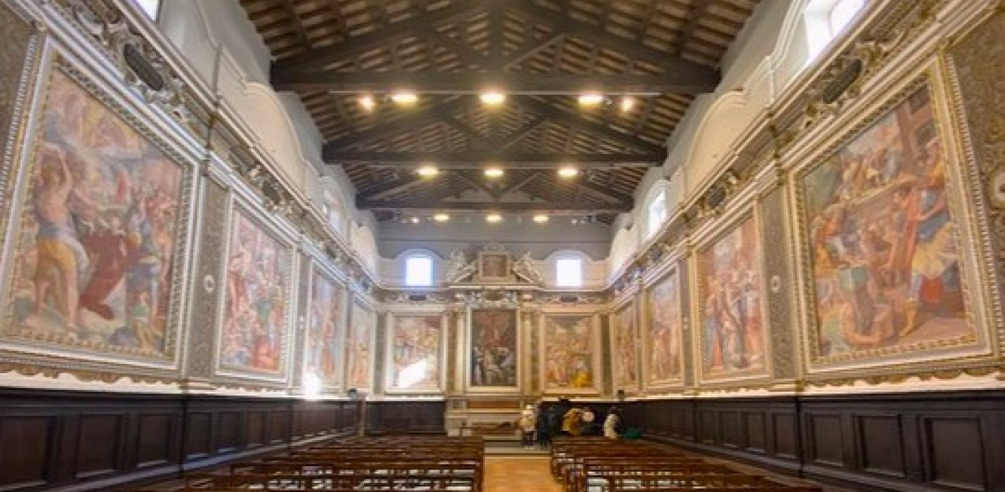 FABRIANO, TEMPIO VALADIER E GENGA