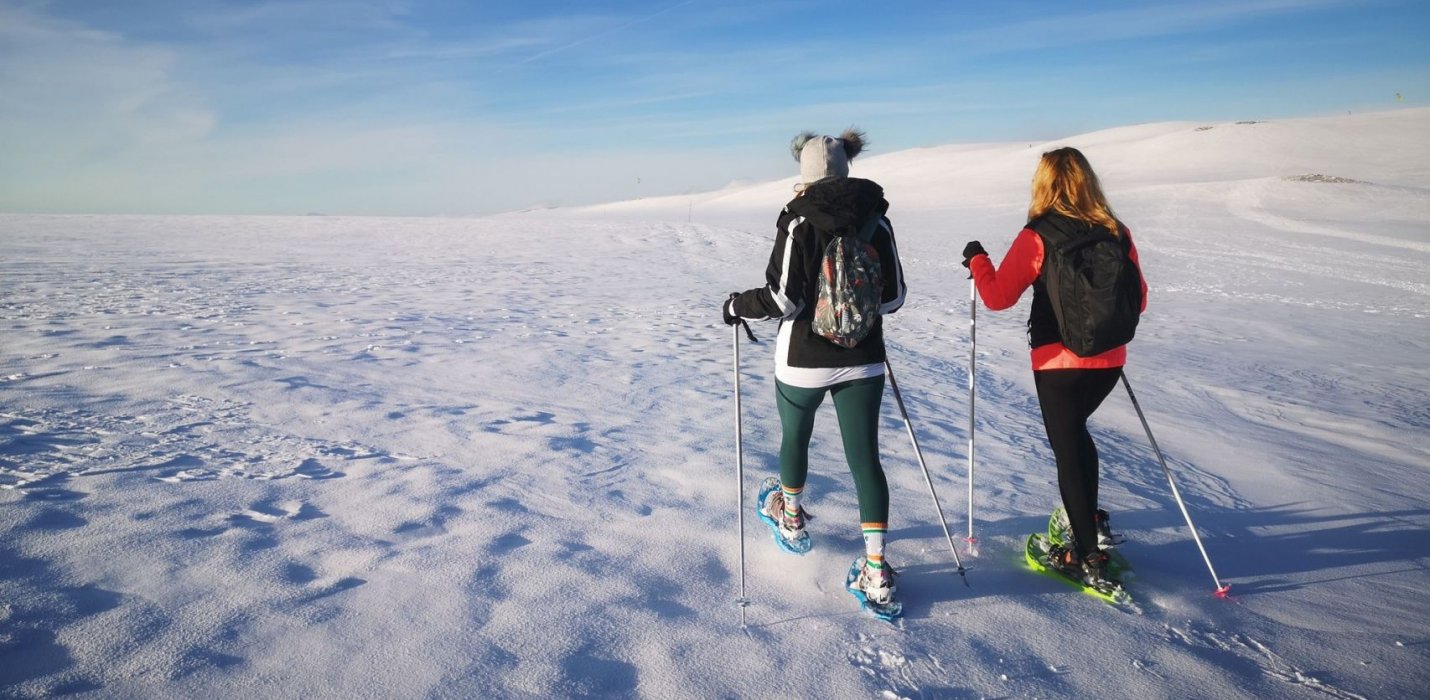 TRAMONTO IN CIASPOLE AI PIANI DI RAGNOLO TRAMONTO IN CIASPOLE AI PIANI DI RAGNOLO