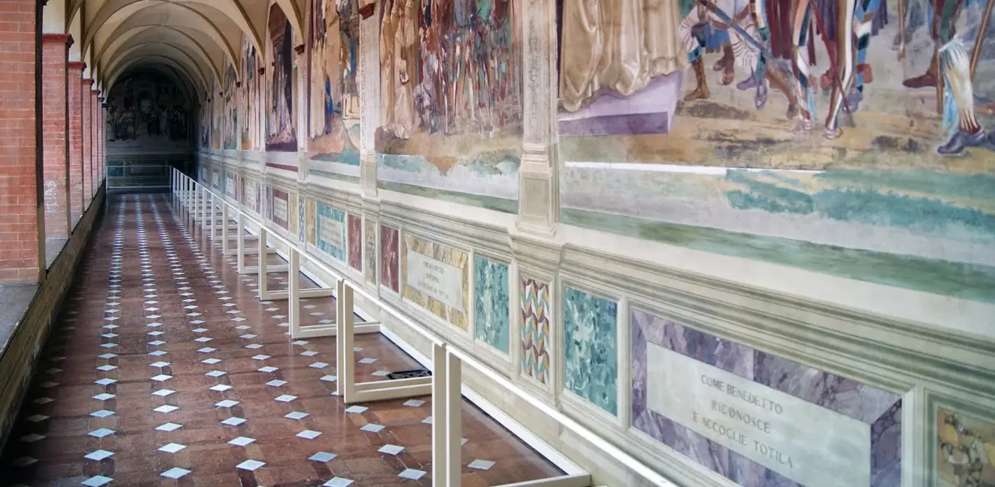 ASCIANO E L'ABBAZIA DI MONTEOLIVETO MAGGIORE