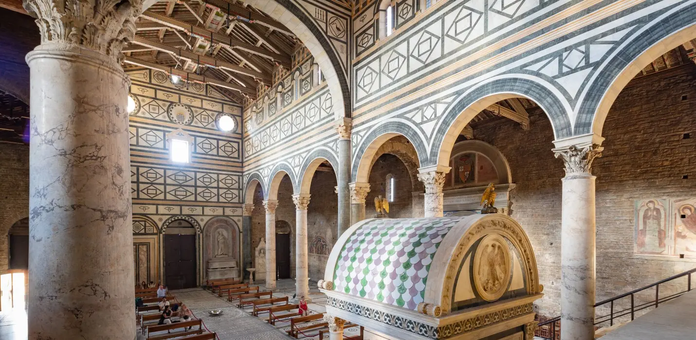 FIRENZE: SAN MINIATO AL MONTE  E LE RAMPE