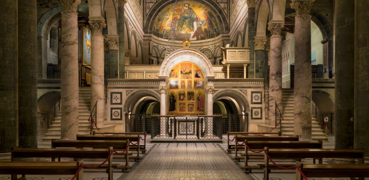 FIRENZE: SAN MINIATO AL MONTE  E LE RAMPE FIRENZE: SAN MINIATO AL MONTE  E LE RAMPE