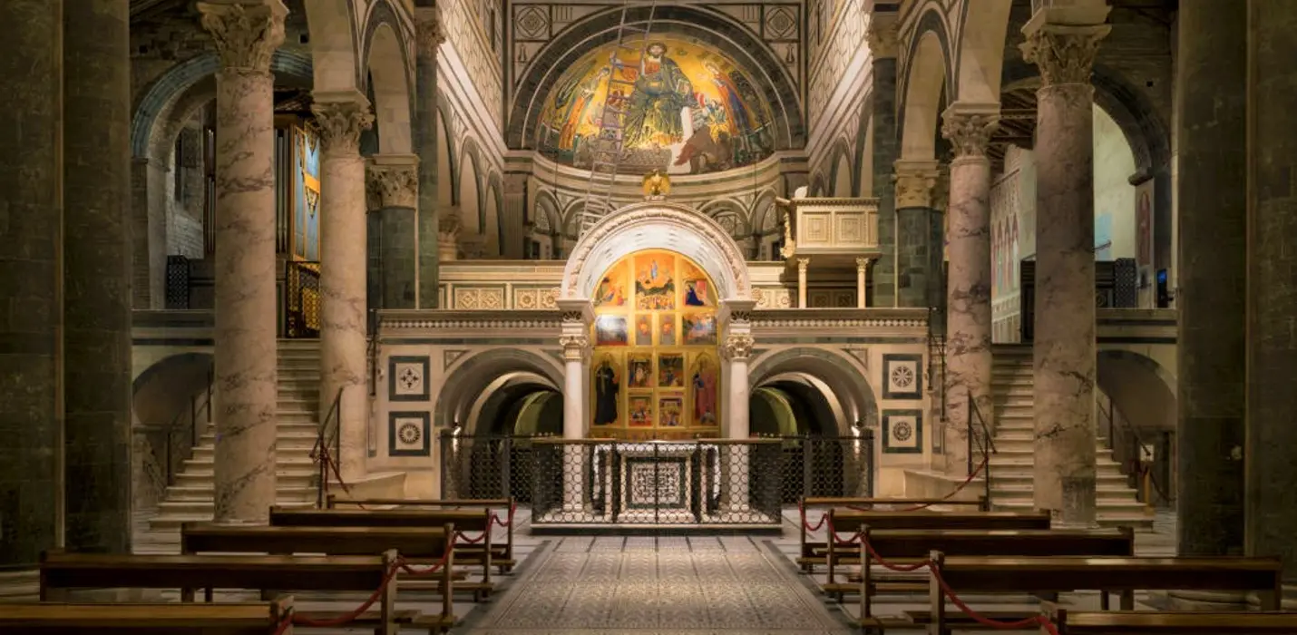 FIRENZE: SAN MINIATO AL MONTE  E LE RAMPE