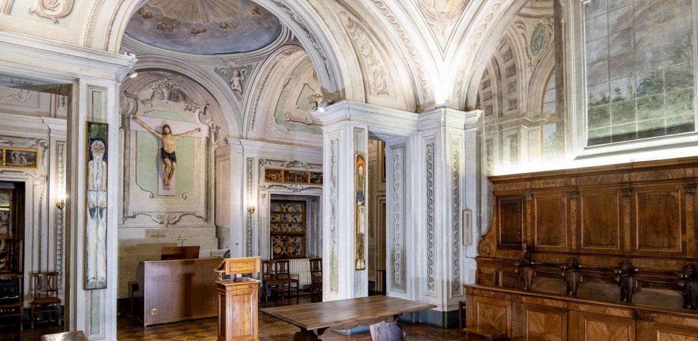 IL VASARI AL MONASTERO DI CAMALDOLI IL VASARI AL MONASTERO DI CAMALDOLI