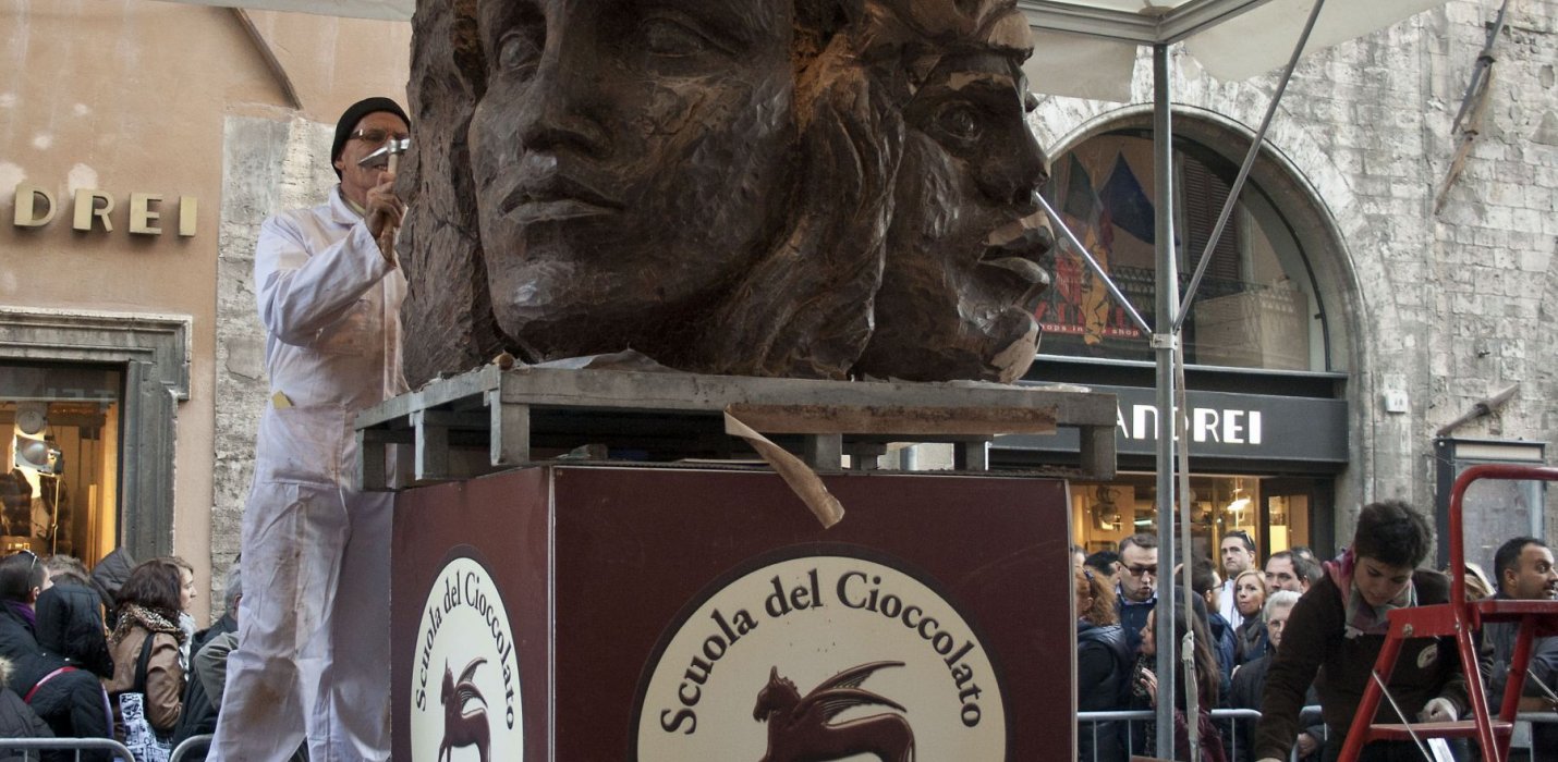 PERUGIA: EUROCHOCOLATE PERUGIA: EUROCHOCOLATE