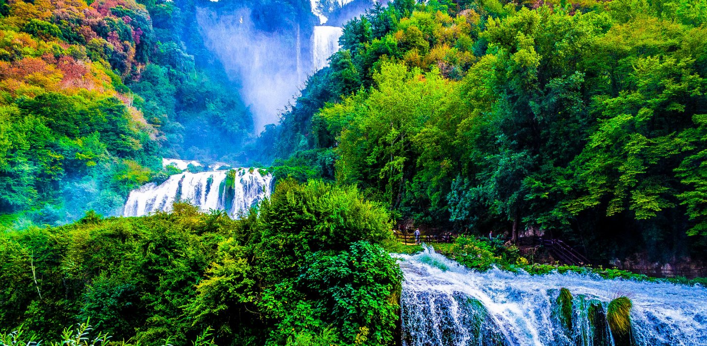 CASCATE DELLE MARMORE e LAGO DI PIEDILUCO CASCATE DELLE MARMORE e LAGO DI PIEDILUCO