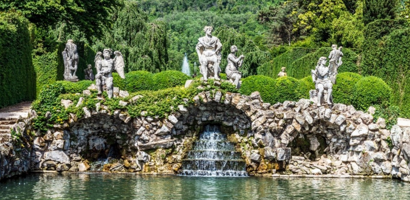 ARQUA' PETRARCA, VILLA DEI VESCOVI E IL GIARDINO DI VALSANZIBIO ARQUA' PETRARCA, VILLA DEI VESCOVI E IL GIARDINO DI VALSANZIBIO